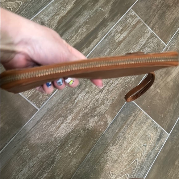 Free People Camel Leather Pouch - Picture 7 of 14